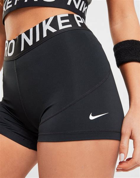 nike pro shorts damen schwarz|Women's Nike Pro Shorts .